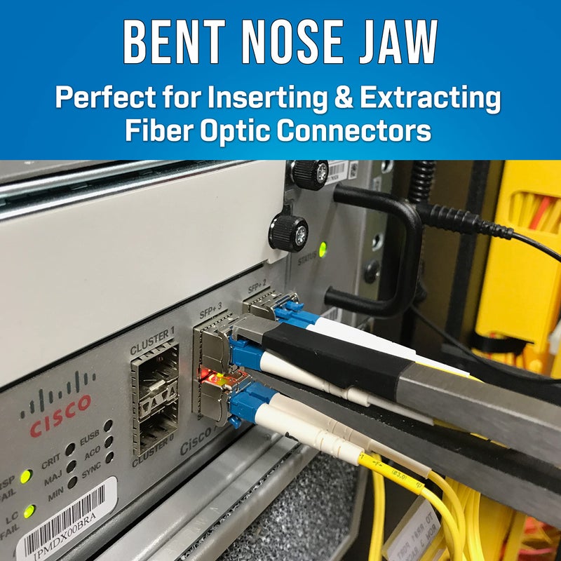 Jonard Tools FCT-100 Fiber Optic Inserting and Extracting Tool for SC Simplex, SC Duplex, and LC Duplex Connectors in High Density Patch Panels - Image 1